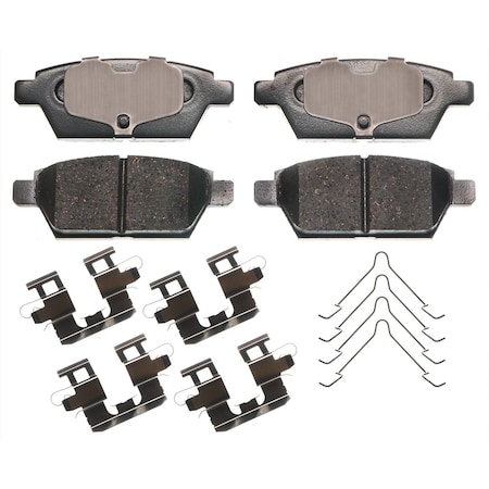 Advics Ford Fusion 12-06/Lincoln Mkz 12-07 Disc Brake Pad, Ad1161 AD1161